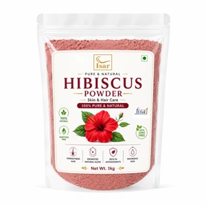 ผงดอกชบาบริสุทธิ์ 100% OEM ODM 1 กก. ผงชบาธรรมชาติ (Hibiscus rosa-sinensis) สำหรับดูแลเส้นผมและหนังศีรษะให้แข็งแรง - Product Image 1
