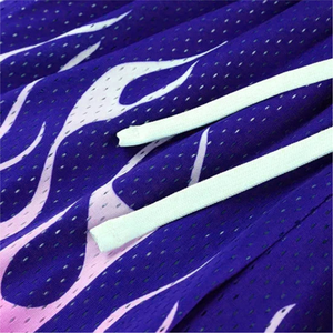 Shorts de sport en tissu mesh de haute qualité, shorts de basket-ball en polyester sublimé avec poche, shorts personnalisés pour hommes OEM - Product Image 6