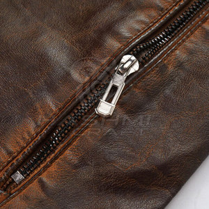 Modern Style Men Leather Winter Jacket <b>Crafted</b> With High Quality Leather Soft Interior Ensures Comfortable Fit - Product Image 4