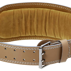 Cinturones de Levantamiento de Pesas Personalizados con Logotipo, de Cuero Vacuno de Primera Calidad, Transpirables, Ligeros, Resistentes y Ajustables para Entrenamiento en Gimnasio - Product Image 5