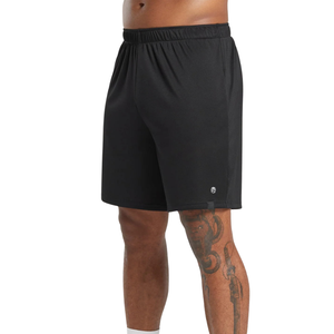 Shorts de sport pour homme, coupe régulière, 7 pouces, légers, pour entraînement, course à pied, fitness, noir - Product Image 2