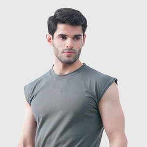 Débardeur Homme Sans Couture Côtelé Uni Personnalisé pour Sport et Fitness – Vêtement de Gym à Prix Abordable – Service OEM - Product Image 5