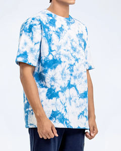 New Premium Quality 100% Cotton Men's Short Sleeves T-Shirt Oversized Fit Hip Hop O-Neck Plus Size Casual <b>Tie</b> Dye Men's T Shirt - Product Image 2