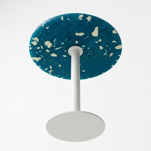 Table basse en plastique recyclé 4GoodThings, design moderne, imperméable, durable, écologique, empilable, facile à assembler, facile à nettoyer - Product Image 3