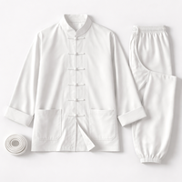 Vêtements de Kung Fu en coton/polyester personnalisés en gros pour la pratique des arts martiaux - Fournisseur direct du fabricant OEM