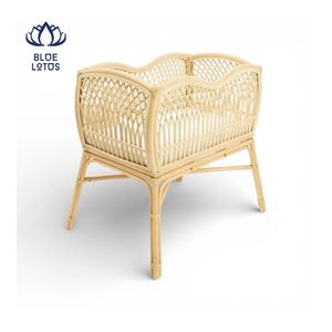 Cuna de Ratán 2026 de Venta Rápida, Ligera y Segura, Fácil de Transportar, para Dormir y con Suave Balanceo para la Relajación del Bebé - Product Image 3
