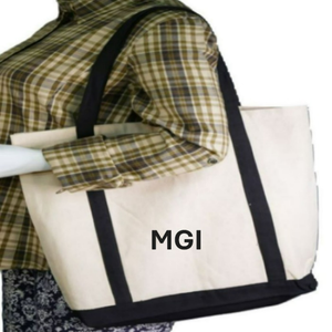 Custom Logo Printed 100% Cotton <b>Canvas</b> Tote Bag Eco-Friendly Large Designer Travel Reusable Shopping Tote with Washable Feature - Product Image 2