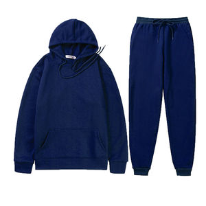 Two Piece Set <b>Men</b> Hoodies Pants Autumn Winter Hooded Sweatshirt Sweatpants <b>Men</b> <b>Pullover</b> Hoodie Unisex Sweatpants and Hoodie Set - Product Image 4