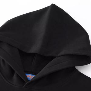 OEM Hombres de peso pesado de gran tamaño Full Zip Hoodie 3D Puff Imprimir Logotipo personalizado Bordado Francés Terry Forrado de punto antiarrugas - Product Image 5