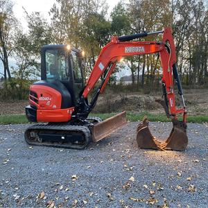 Prix de gros Kubota KX040-4 Mini-excavatrice : Cylindre hydraulique puissant, équipement, moteur, pompe, composants essentiels en stock - Product Image 3