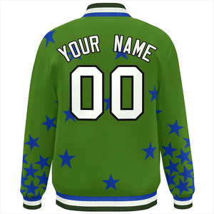 2026 Hot Selling Mens Casual Varsity Jacket Polyester Cotton Material Washed Finish Spring Fashion OEM Service Premium Quality - Product Image 3