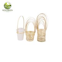 Support de tasse en bambou durable fait main réutilisable en forme de T pour emballages de bubble tea et de café