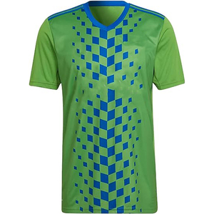 Camiseta de Fútbol Unisex Personalizada, Uniforme de Club de Secado Rápido para Entrenamiento, Camisetas de Fútbol de Verano con Estampado Frontal, Conjunto 100% Poliéster, Tailandia - Product Image 1
