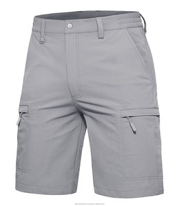 Pantalones cortos de trabajo para hombre, Shorts informales de nailon absorbentes de humedad, para correr y trotar - Product Image 4