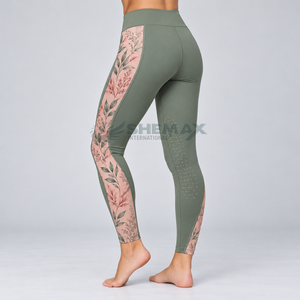 Pantalones de equitación para mujer hechos con tela ligera, paneles flexibles y un ajuste de soporte para mayor comodidad. - Product Image 2