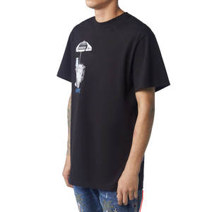 Camiseta Estampada Extra Grande para Hombre al por Mayor con Logotipo Personalizado, Ropa Blanca a Precios Razonables, Colores Negros - Product Image 6