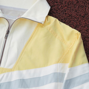 Conjunto Deportivo de Hombre de Tejido de Punto con Franjas Reflectantes, Chaqueta Cortavientos y Pantalones Anchos, Estilo Holgado, para Primavera - Product Image 2