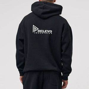 Sweat à capuche surdimensionné pour homme sur mesure en gros |   Vêtements streetwear vierges de haute qualité, fabricant OEM, tissu polaire, fabriqué au Pakistan - Product Image 2