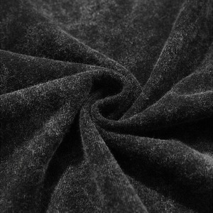Sweat à capuche oversize noir délavé à l'acide avec logo personnalisé imprimé, manches longues, poche kangourou, style streetwear décontracté - Product Image 5