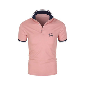 Chemises polo élégantes à coupe décontractée et tissu doux, idéales pour les tenues décontractées, le bureau et la mode masculine. - Product Image 1