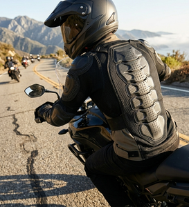 Protection dorsale professionnelle impex pour moto tout-terrain, respirante, homologuée CE, pour la protection des lombaires - Product Image 5