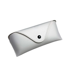 Étui à lunettes de soleil rectangulaire en cuir PU semi-rigide tendance RTS, protection, collection 2026 - Product Image 5