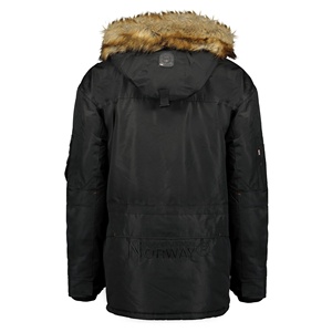 OEM ODM 100%High Quality Factory Custom Logo Men's Winter Puffer <b>Jacket</b> Warm Hooded <b>Parka</b> Windproof Zipper Closure Mens Clothing - Product Image 2