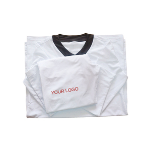 Uniforme de Taekwondo personnalisé pour adultes unisexes, ensemble de Dobok d'arts martiaux, 100% coton, tissu léger et respirant, séchage rapide, personnalisable - Product Image 5