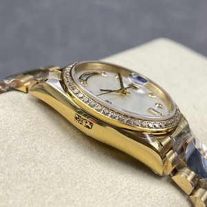 Designer Stainless Steel Golden Men <b>Watch</b> Sapphire Crystal <b>Automatic</b> 40mm High Quality Casual Calendar Water Resistant - Product Image 2