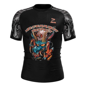 T-shirt de sport pour homme, coupe ajustée, col rond, manches longues, séchage rapide, haute élasticité, jersey en spandex/polyester, uni, sportif, fitness, cyclisme, 320g - Product Image 4