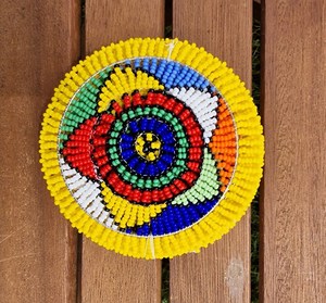 <b>Beaded</b> <b>Coasters</b> (set of 6) - Product Image 2