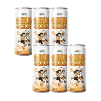 Koolzuurhoudende dranken met fruitige smaak, 320ml blikjes, frisdrankfabrikant, logo aanpassing, gratis sample, bruisende melk
