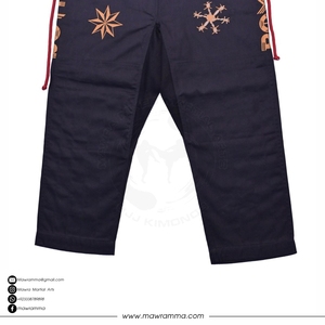 ชุดยิวยิตสู BJJ แบบขายส่ง สั่งทำโลโก้ได้ ผ้าฝ้าย 100% ทอลายเพิร์ลวีฟ ชุดกิโมโนบราซิลเลียนยิวยิตสู สำหรับนักกีฬามืออาชีพ ชุดฝึกซ้อม - Product Image 6