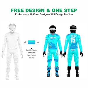 Stylish Design Ladies and Men's 100% Customized Stretch Fabric Sublimation Printing Dirt Bike Off Road ATV Motocross Racing Gear - Product Image 2