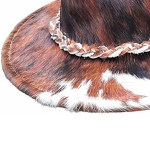 Leather Cowboy <b>Hat</b> High Quality Leather Wide Brim Design Comfortable Fit <b>Western</b> Cowboy Style - Product Image 5