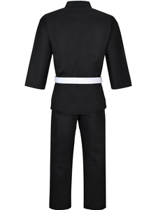 Uniforme de Karate y Judo Ligero de Primera Calidad con Cinturón para Niños y Adultos, Uniforme de Artes Marciales para Estudiantes - Product Image 3