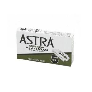 Lames de rasoir de sécurité à double tranchant Astra Platinum, 100 lames, 20 x 5 - Product Image 1