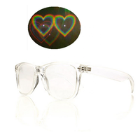 Lunettes spectacle cœur pour mariage, saint-valentin, pour voir les cœurs