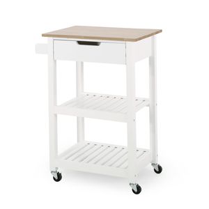 Single-Door Cabinet Swivel Wheels Rolling Kitchen Island Cart <b>Small</b> Coffee <b>Microwave</b> Stand for Dining Room Kitchen Islands Carts - Product Image 5