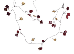 พวงดอกไม้โลหะชุบสังกะสีสำหรับตกแต่งภายนอกอาคาร ของตกแต่งคริสต์มาส อุปกรณ์จัดงานปาร์ตี้ เป็นมิตรกับสิ่งแวดล้อม ขนาดปรับแต่งได้ - Product Image 4