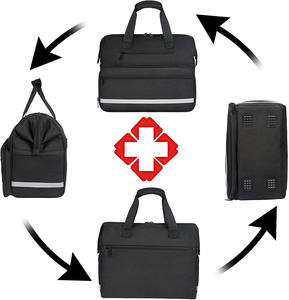 Bolsa de Viaje Médica Impermeable de Oxford, Maletín Clínico de Gran Capacidad con Asas Reforzadas para Recorridos Diarios - Product Image 2
