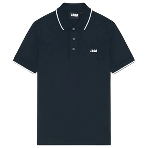 เสื้อโปโลชาย คอปกตัดสี แขนเสื้อตัดสี ทรงปกติ  รับปักลายตามสั่ง ระบายอากาศได้ดี เสื้อโปโลลำลอง รับผลิตแบรนด์ส่วนตัว - Product Image 4