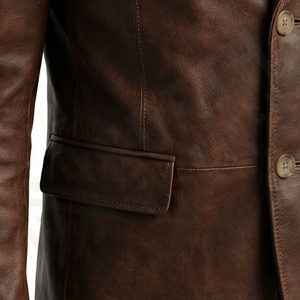 Veste de moto en cuir véritable pour homme de qualité supérieure, nouvelle arrivée, vestes de moto d'hiver, protections amovibles, personnalisables - Product Image 5