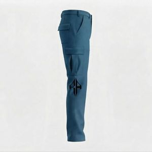 Pantalones de Seis Bolsillos para Hombre, de Cintura Media, con Logotipo Personalizado, Transpirables y de Secado Rápido, en Poliéster/Algodón, por RIVIAN ATLANTIC - Product Image 4