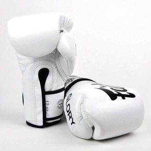 Último Modelo de Guantes de Boxeo Fair Tex Glory en Blanco y Negro, Guantes Profesionales de MMA Muay Thai, Guantes de Kickboxing Fair Tex CP-BG-109 - Product Image 6