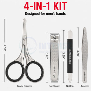 Professional Men's Grooming Kit with Nail Care Tools - Product Image 3