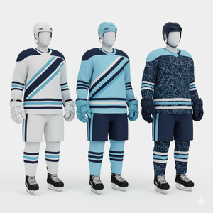 Uniforme de Hockey sobre Hielo Personalizado RAPID SPORTS 2026 Edición Profesional al por Mayor |   Calcetines de Jersey para Sublimación |   Directo de Fábrica OEM |   100% - Product Image 2