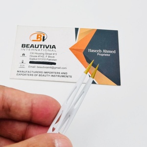 Pinzas para Cejas de Acero Inoxidable con Punta Puntiaguda, Ligeras, para un Acabado Preciso, Reutilizables, con Logotipo Personalizado - Product Image 6