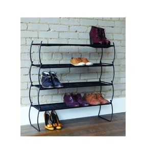 Organizador de Zapatos Metálico Moderno, Estante de Almacenamiento de Zapatos de Hierro de Múltiples Niveles, Estante de Almacenamiento de Calzado - Product Image 2