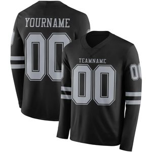 Maillot de football respirant à manches longues personnalisé avec logo frontal pour les matchs de club en tournoi - Product Image 5